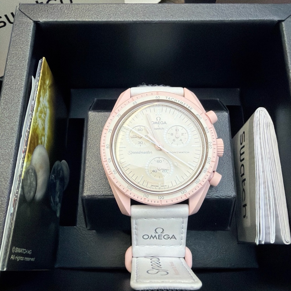 Pink and White Women's Watch - Picture 2 of 2